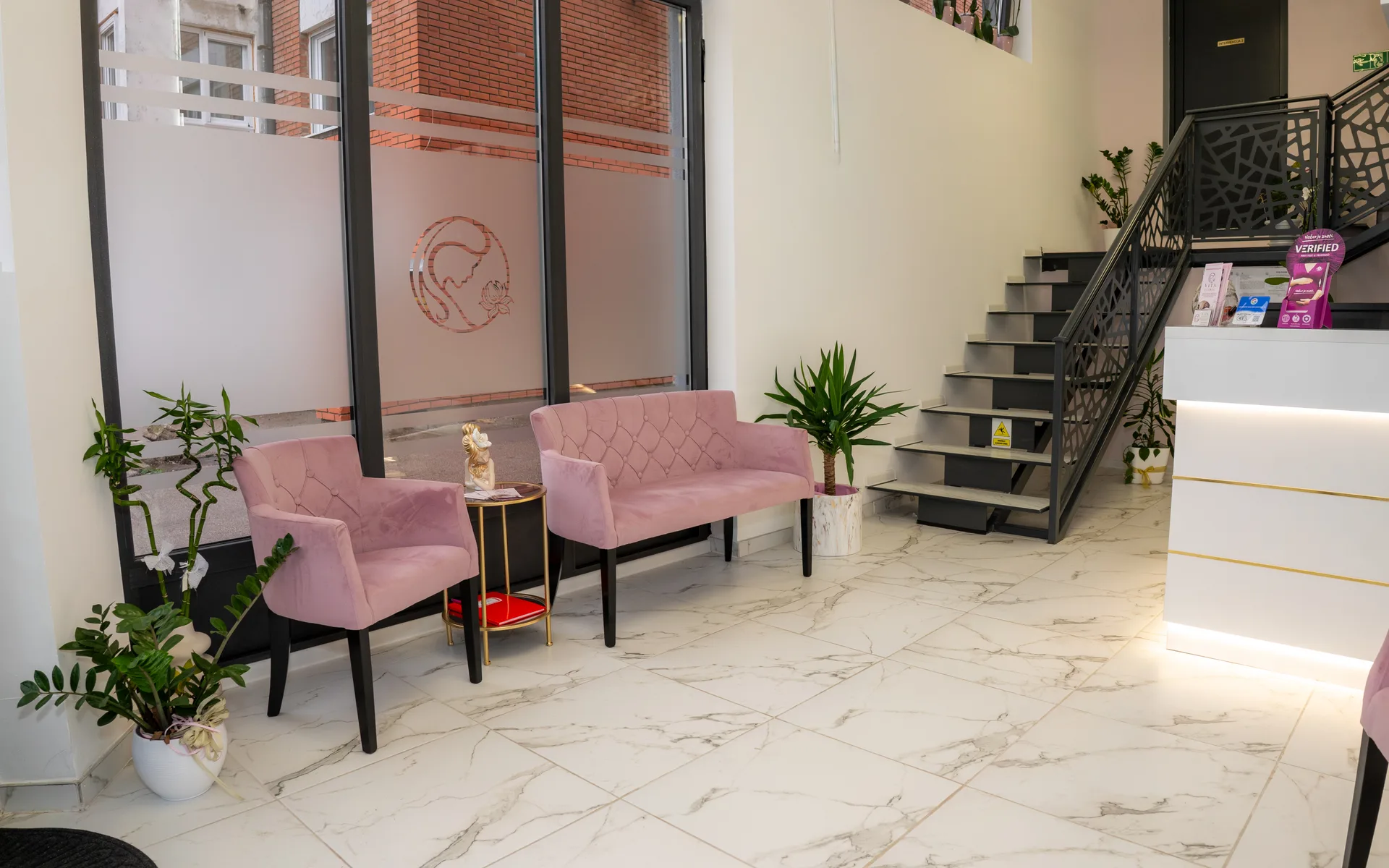 Prijem i čekaonica ordinacije Vita Clinic Niš